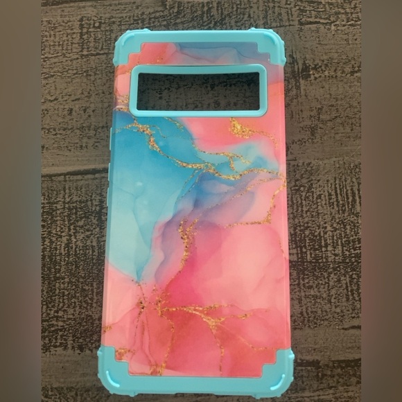 Google Pixel 6 Pro Rancase Pink & Teal Color, NWT - Picture 1 of 2